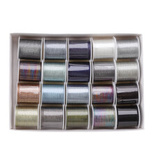Sewing Essentials Thread Set Metallic Glittery Polyester Sewing Thread Versatile Sewing Thread Decorative Threads Creative Craft Ideas Machine Embroid