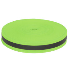 High Visibility Reflective Ribbon Sew On Safety Tape Flexible Durable Weatherproof Fluorescent Trim For Clothing Bags Pet Gear High Visibility