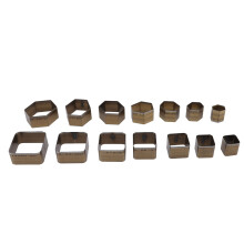 Ensemble d'outils de découpe du cuir avec découpes précises, matrices de découpe durables pour les loisirs créatifs et l'art du cuir. Conception