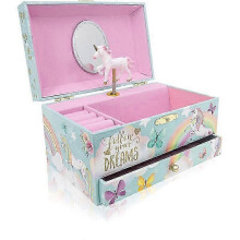 (Big Unicorn) Unicorn Jewelry Box For Girls & Boys - Musical Girls Jewelry Organizer Box - Granddaughter Gifts For 8-year-old Girls Christmas gifts