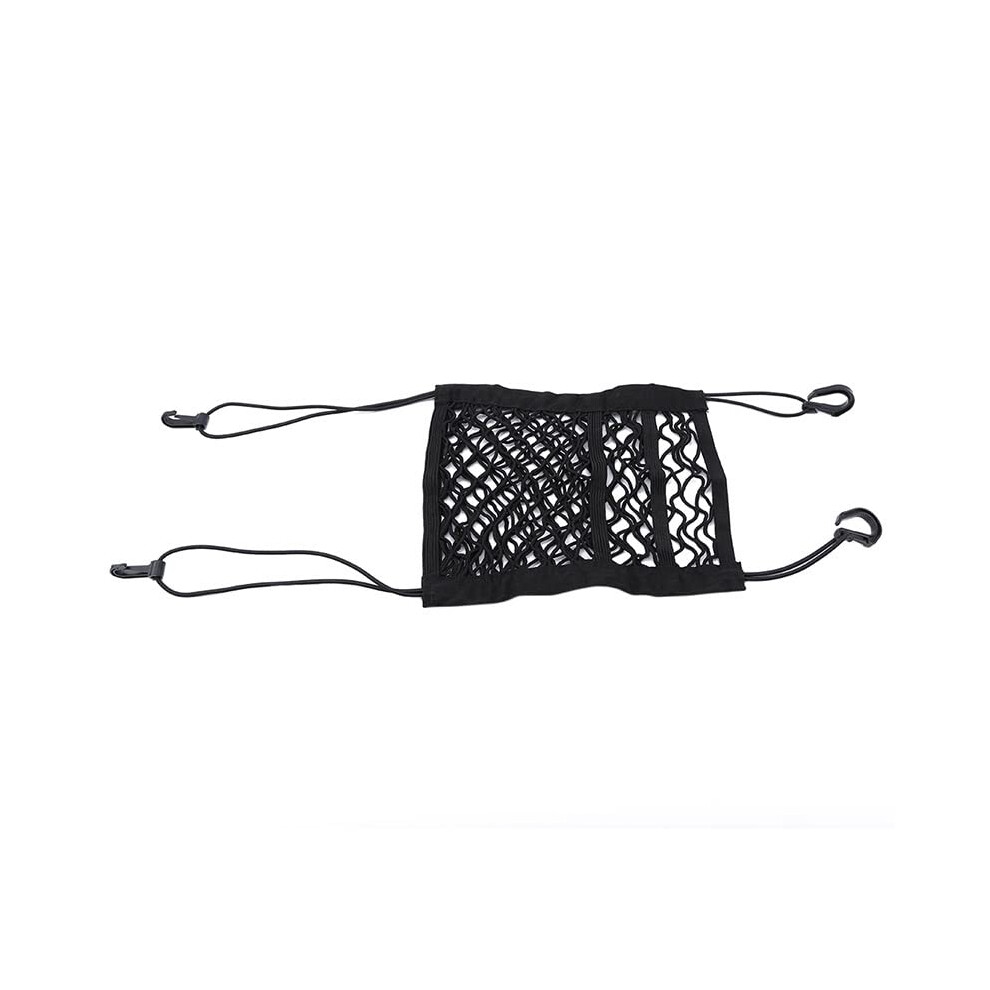 Universal Car Cargo Net Organizer 2Layer Back Seat Mesh Storage Bag Elastic Nylon Trunk Net 9199774176422