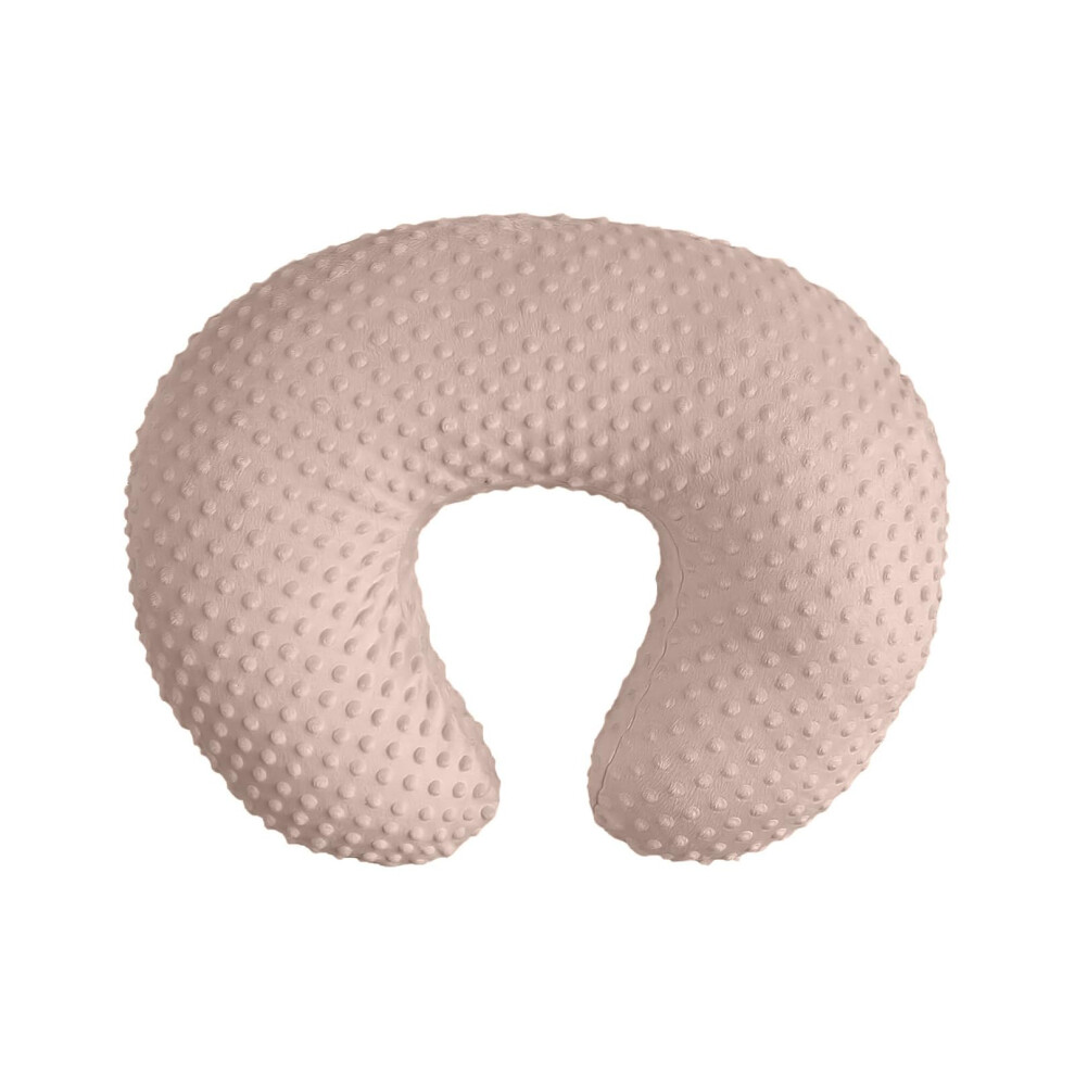 Soft Breathable Nursing Pillow Cover Khaki Baby Breastfeeding Pillowcase with Detachable Washable Design
