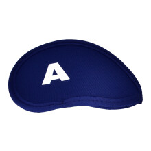 Golf Iron Club Covers Set of 10 in Blue with Interchangeable Tags