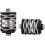 Professional Bike Rear Shock Dampener For Folding Bicycles, 3Layer Spring Suspension, Rear Absorber Block 3