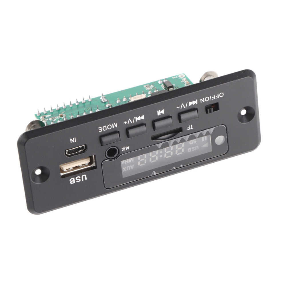 12V Mp3 Decode Board With Aux, Usb, Sd, U Disk Black 7611377246248