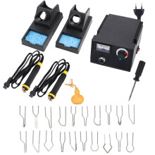 Kit professionale per pirografia su legno con controllo della temperatura regolabile, riscaldamento rapido e strumento elettrico per la lavorazione