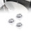 3PCS 7 Loch Düsen PVC Material Bubble Jet Düse 7