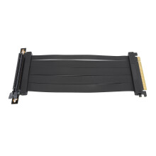 PCIe riserkabel til højhastighedsforlængelse, PCIe4.0 riserkabel fleksibelt, afskærmet kabel, grafikkortforlængerkabel med uafhængig segmentering