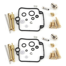 Kit de Reparo de Carburador para Motocicleta, Kit de Reparo de Carburador de Substituição com Componentes de Vedação, Material Durável e
