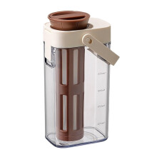1000ml Cold Brew Coffee Maker Pitcher for Easy Iced Coffee and Tea Brewing at Home