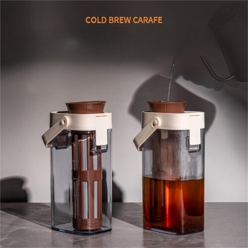 1000ml Cold Brew Coffee Maker Pitcher for Easy Iced Coffee and Tea Brewing at Home 1
