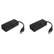 2X Modem Fax USB Doppia Porta USB 2.0 56K V.92 V.90 Driver Modem Esterno per Win 7 8 10 XP Ricevi Invia Fax Sul Computer