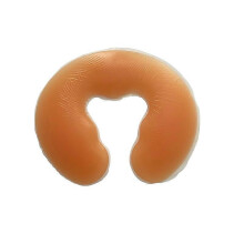 (Nude) Health Care Silicon Spa U Shape Pillow Spa Gel Pad Face Rest Body Massage Cradle Cushion