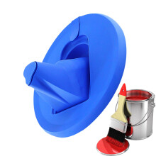 LeakProof Paint Can Lid with Spout for Mess Pouring, Foldable Design for Easy Painting