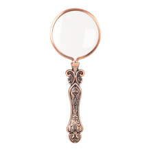 Draagbare vergrootglas met compact ontwerp, 3x vergroting voor multifunctioneel gebruik, optische glazen lens zorgt voor een helder beeld,