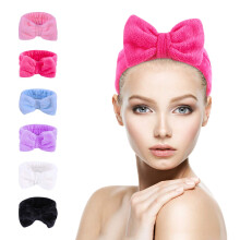Elastisches Haarband aus Mikrofaser, wiederverwendbares Haarband für Damen, süßer und niedlicher Stil mit bequemer Passform, weiches