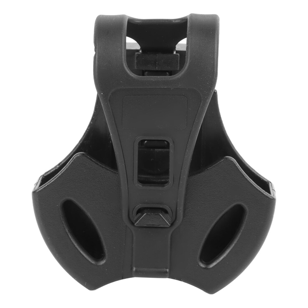 Molded Handcuff Case with 360 Degrees Rotating Belt Clip, Universal Fit for Chain and Hinged Handcuffs, Quick-Release Locking Mechanism with Duty Belt