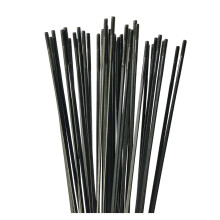 Super Light Straight Pull Gauge 14G 2.0mm Straight Head Spokes Black With Black Nipples JBend 48 Pieces