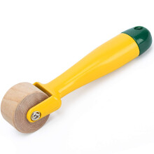 Quilting Seam Press Roller with Wooden Head and Ergonomic Grip for Sewing and Craft Projects 5.91inch