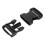 5X Plastic Dual Adjustable Buckles for Backpack Straps 38mm Black Replacement 1