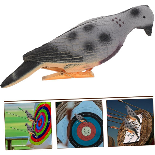 Realistic Archery Practice Targets  3Piece Set For Home Or , Training, Hunting Simulation, Random Color 1