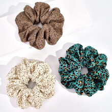 Haarelastiekjes in bandana-stijl, zacht en comfortabel, voorkomen haarbreuk, zijden satijnen scrunchies voor vrouwen, minimale trekkracht aan het