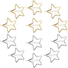 Office Document Organization, Special-Shaped Electroplating Pin, Creative Metal Paper Clip For Document File Organization, Shining With Elegance, Stur