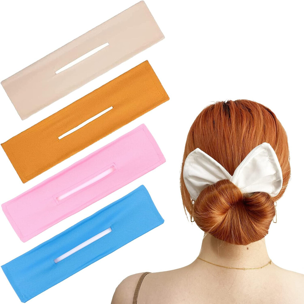 Unisex Magic Hair Donut Bun Maker, Exquisite Buns And Donut Bun Hairstyle, French Twist Hair Tool With Strengthened Wires And Grip Power For Thick And Thin H