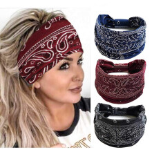 Breites Haarband für Damen, elastisches Haarband, weich, schweißableitend, atmungsaktiv und bequem, geeignet für Sport und Yoga, modisch
