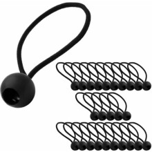 Cordon élastique multifonction pour la maison et le jardin, cordon à boule à attache rapide pour le camping, sangle d'arrimage robuste et durable