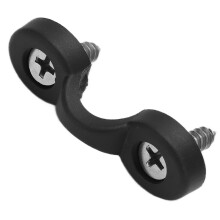 C-Typ Kajakdeckel-Schnellverschluss – Nylon, Schwarz, 51x16x12 mm