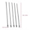 100Pcs Cable Tie Stainless Steel Hose Zip Tie Self Locking Set Kit for Wire Line Type A 4