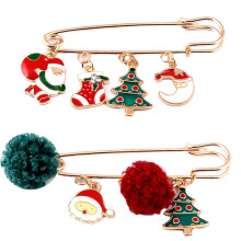 Julevedhæng til sokker, bling rhinsten sokkesmykker med vintage juletræsdesign, moderigtigt og smukt design til bryllupsfesten.