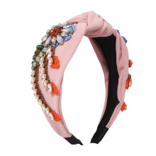 Modieuze en elegante dameshoofdband, chique, mooie en schitterende accessoire met strass-steentjes en kristallen voor een sprankelende look,
