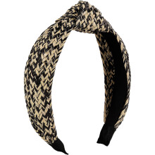 Antislip, perfect cadeau-idee voor vrouwen, diverse gekleurde, geknoopte brede haarbanden, charmant en modieus accessoire voor binnen en buiten.