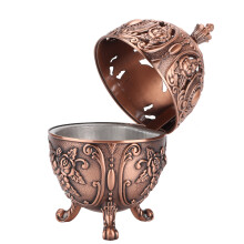 Porte-encens décoratif pour la maison, accessoire de méditation, format portable, élégant, style européen, récupérateur de cendres avec
