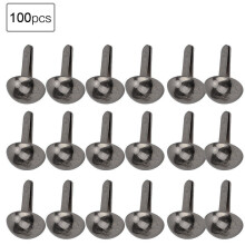 Decorative Rivets For Leather Goods, High Round Head Leather Studs With Electroplated Finish Strong Alloy Material Small And Sturdy Gold Button