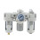 Modular F.R.L. Units Air Combination Filter Regulator Lubricator AC Series AC4000 AC5000 AC400003D/04D/06D 1