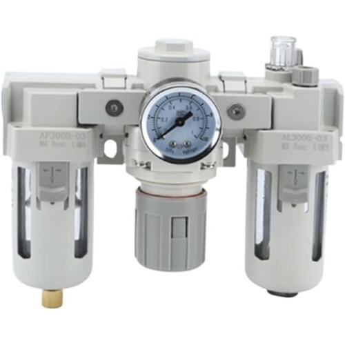 Modular F.R.L. Units Air Combination Filter Regulator Lubricator AC Series AC4000 AC5000 AC400003D/04D/06D 1