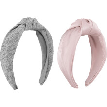 Tulband-stijl modieuze accessoire hoofdband voor vrouwen, effen kleuren, comfortabel om te dragen, rekbaar materiaal, beschermt het haar, perfect