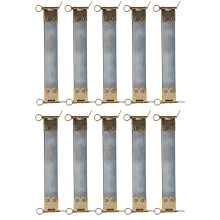 Cerniere per borse Clip a molla Accessori per borse Telaio flessibile interno in metallo Robusto e durevole Facile installazione e utilizzo