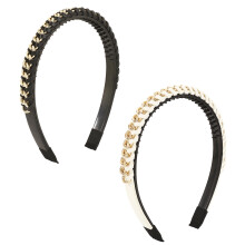 Funkelndes Haarband, modisches Kettenhaarband – ein Must-have für jede Garderobe, Einheitsgröße