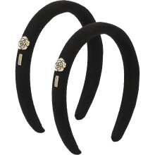 Mit Kristallen verzierter Haarreif, modisches Samt-Haarband für Damen und Mädchen, geeignet für Hochzeiten, Abschlussbälle und den Alltag