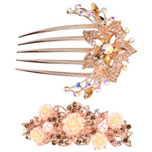 Vintage Style Hair Accessories, Rhinestone Hair Comb For Women, Wedding Hair Decor Chic Design Enhances Elegance And Charm, Perfect Christmas Holiday