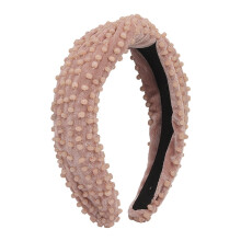 Mit Juwelen besetztes Haarband, rutschfestes Perlenstirnband für Damen, Vintage-Haarband mit Strasssteinen, handgefertigte Perlenstirnbänder,