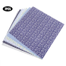 Materiale Patchwork, bumbac moale și netoxic, pătrate, pentru matlasare, cusut, respirabil, ecologic, diferite modele, scrapbooking, matlasare