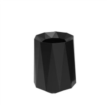Modern Trash Can for Home and Office, Small Bathroom Waste Bin, Sleek Compact Paper Basket