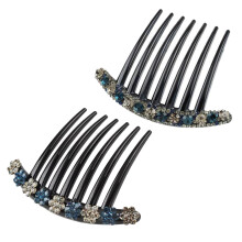 Accessori da matrimonio: pettine laterale, chignon francese con pettine in plastica fatto a mano per una tenuta forte e impeccabile a cene, balli e