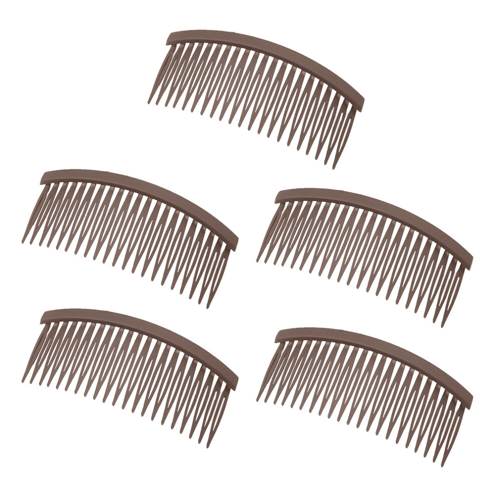Unisex Chic Decorative Hair Combs, Effortless Beauty For Chignon Up-Do Styling, Strong Hold, Comfortable Grip, Interlocking Teeth, Suitable For All Hair Type