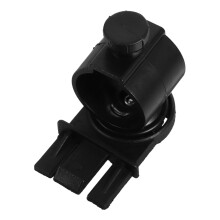 Heavy Duty Hard Hat Flashlight Mount Clip For Firefighter Helmets Headlamp Holder Lightweight Multipurpose Clamp
